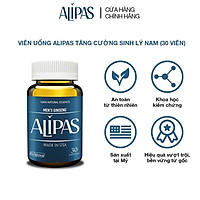 Viên uống ALIPAS tăng cường sinh lý nam với Eurycoma longifolia, Oyster Meat, Pine Bark Extract (30 viên)