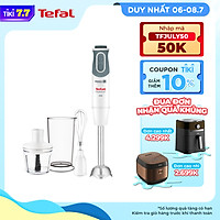 Máy xay sinh tố cầm tay Tefal HB643138 - Trắng, 800W - Hàng chính hãng