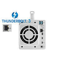 Bộ lưu trữ dữ liệu DAS TerraMaster TD2-Thunderbolt 3 PLUS chuyên cho xử lý video và xử lý ảnh, 40Gbps, 800MB/s, 8K video, RJ45 LAN, 2 khay ổ cứng RAID 0,1,JBOD,Single - Hàng chính hãng