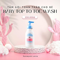 Sữa tắm gội thảo dược cho bé Hanayuki Baby Top To Toe Wash (150g)
