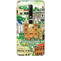 Ốp lưng dành cho điện thoại NOKIA 6 2018 Hình Địa Danh Sài Gòn - Hàng chính hãng
