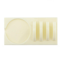 2-In-1 Plastic False Lashes Adhesive Glue Pallet Holder for Eyelash Extensions Grafting