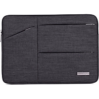 Túi chống sốc dành cho Macbook và Laptop CanvasArtisan từ 13" inch - 15.6" inch (Màu xám)