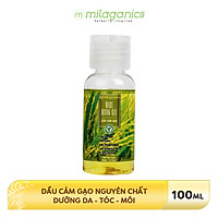 Dầu Cám Gạo Nguyên Chất Dưỡng Da - Tóc - Môi MILAGANICS