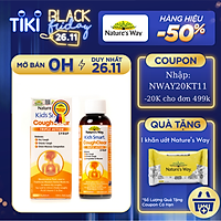 Siro Uống Nature’s Way Kids Smart Cough Clear Triple Action Syrup Giảm Ho, Long Đờm, Tăng Cường Sức Khoẻ Hệ Hô Hấp 200ml