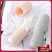 Hộp Đựng Bàn Chải Và Kem Đánh Răng Du Lịch Đa Năng Thân Thiện Môi Trường Có Dây Cầm Tiện Ích - Giao Màu Ngẫu Nhiên - Miễn Phí Vận Chuyển