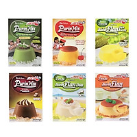 Combo 06 hộp Bột làm bánh Flan Purin Mix House Foods