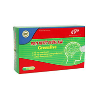 Hoạt huyết dưỡng não GreenFive - Tăng cường tuần hoàn não, Giảm rối loạn tiền đình, giảm di chứng sau tai biến mạch máu não do tắc mạch - Hộp 3 vỉ x 10 viên. SP đạt chuẩn GMP – WHO.