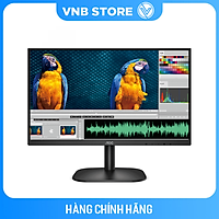 Màn Hình Máy Tính 24 Inch Full Viền AOC 24B2XHM/74 FHD 1920*1080 75HZ Cổng Kết Nối HDMI + VGA Tiện Dụng - Hàng Nhập Khẩu