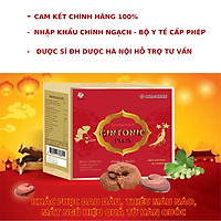 Combo 5 hộp Bổ não Hàn Quốc GINTONIC PLUS tăng lưu lượng máu lên não, trí nhớ, giảm đau đầu, tăng sức khỏe nhập khẩu chính hãng