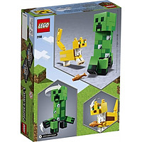 Mô hình đồ chơi lắp ráp LEGO MINECRAFT Sinh Vật Creeper Khổng Lồ Và Mèo Ocelot 21156 ( 184 Chi tiết )
