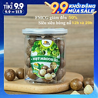 Hạt Macca Úc nứt vỏ Smile Nuts (215g - 500g) | 100% nhập khẩu từ Úc, giòn béo, thơm ngon
