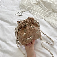 IELGY Bags for Women Wraps for Slant Satchel Women's ins Fashion Bucket Bag