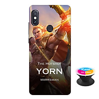 Ốp lưng nhựa dẻo dành cho Xiaomi Redmi Note 5 Pro in hình Yorn - Tặng Popsocket in logo iCase - Hàng Chính Hãng
