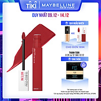 Son Kem Lì 16h Lâu Trôi Maybelline New York Super Stay Matte Ink Lipstick 5ml