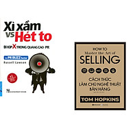 Combo 2 cuốn sách: Xì Xầm 'vs' Hét To - bí kíp X trong quảng cáo + Cách Thức Làm Chủ Nghệ Thuật Bán Hàng