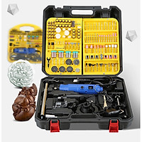Bộ máy khoan, mài, cắt mini đa năng 350PCS ( gia công đa năng2 trong 1 )