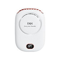 Quạt mini tích điện đeo cổ thời trang, giải nhiệt mùa hè đi du lịch , văn phòng DQ203 pin 2000mAH