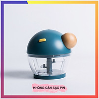Máy xay tỏi ớt – Máy xay hành tỏi PHIÊN BẢN MỚI, lưỡi dao thép 3 tầng vô cùng sắc bén, thể tích 500ml. Máy xay tỏi ớt vận hành nhẹ và nhanh, tiết kiệm thời gian nấu gian.