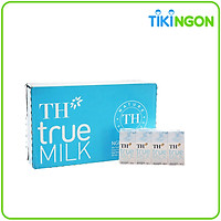 Thùng Sữa tươi tiệt trùng Nguyên chất TH True Milk (180ml x 48 hộp)