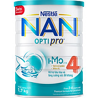 Sữa bột bổ sung HMO Nestlé Nan Optipro 4 cho trẻ trên 2 tuổi (1.7kg)
