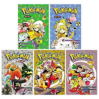 Combo Pokémon Đặc Biệt (Tái Bản 2019): Tập 6 + 7 + 8 + 9 + 10 (Bộ 5 Tập)