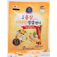 Kẹo Gừng Hồng sâm Korea Red Gingsen Hàn Quốc(Gói 200g)
