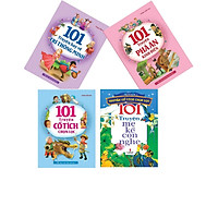 Combo 4 Cuốn: 101 Truyện Hay Về Trí Thông Minh + 101 Truyện Phá Án Kinh Điển + 101 Truyện Cổ Tích Chọn Lọc + 101 Truyện Mẹ Kể Con Nghe