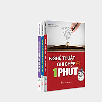 Sách Bộ 3 Cuốn Luyện não trong 1 Phút: Nghệ Thuật Ghi Chép Trong Một Phút, Rèn Luyện Tư Duy Chiến Lược Trong Một Phút Và Lôi Cuốn Đối Phương Trò Chuyện Trong Một Phút