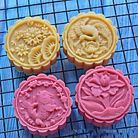 Bộ khuôn 4 bánh trung thu truyền thống phong cảnh