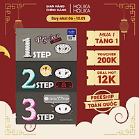 Bộ Lột Mụn Đầu Đen 3 Bước Holika Holika Pig Nose Clear Black Head Strong 3g
