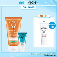 Bộ Sản Phẩm Chống Nắng & Căng Mượt Da VICHY Capital Soleil Dry Touch