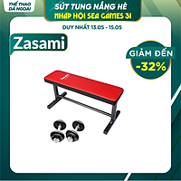 Ghế Vớt Tạ Zasami kèm 2 đòn tạ tay - Lựa chọn mức tạ theo nhu cầu