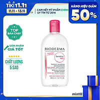 Nước Tẩy Trang Bioderma Sensibio H20 Solution Micellaire