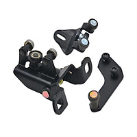 Car Left Side Door Sliding Top Middle Bottom Roller Set for Ford Transit