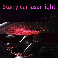 Đèn LED Chiếu Trần Ô Tô, Phòng Ngủ Tạo Hiệu Ứng Bầu Trời Sao, Chân Cắm USB