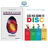 Combo 2 Cuốn Khám Phá Bản Thân: Sinh Trắc Vân Tay - Khám Phá Tiềm Năng Giải Mã Cuộc Đời + Giải Mã Hành Vi DISC: Bạn Thuộc Kiểu Lãnh Đạo Nào Trong 8 Nhóm Hành Vi?