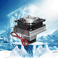 INSMA Thermoelectric Refrigeration Cooling System Kit Fan Radiator Peltier TEC1-12706