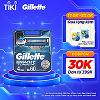Lưỡi Dao GILLETTE Mach3 Turbo (4 Lưỡi / Vỉ)