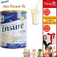 Sữa bột Ensure Vanila 850g, Nội Địa Úc Bổ Sung Dinh Dưỡng Cho Người Lớn Tuổi,, Mới Ốm Dạy, Có Thể Thay Thế Một Bữa Ăn, Tăng Cường Sức Đề Kháng và Hệ Miễn Dịch, Chắc Xương