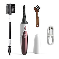 Electric Eyelash Curler Heated Eyelash Curler Smart Eye Lash Curling Tool with Screen 4 Temperature Modes Adjustable