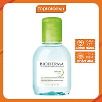 Nước tẩy trang dành cho da dầu, da mụn BIODERMA Sébium H2O 100ml