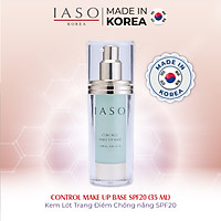 Kem Lót Trang Điểm Chống nắng SPF20 IASO