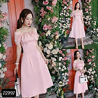 ĐẦM DỰ TIỆC QUYẾN RỦ 1 DÂY, ĐẦM XOÈ ĐI TIỆC CÚP NGỰC SANG CHẢNH, ĐẦM XOÈ TRỄ VAI TÙNG XOÈ DỰ TIỆC RẤT SANG TRỌNG TRẺ TRUNG