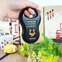 Cân móc điện tử tải trong tối đa 50kg (độ chính xác cao, có đèn nền) - Tặng kèm 100 miếng dán tường dạ quang hình ngôi sao