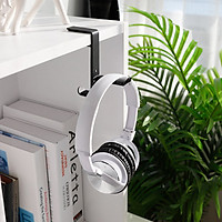 Giá Đỡ Treo Tai Nghe Chụp Tai, Headphone, Kẹp Cạnh Bàn Thông Minh; Vật Liệu Kim Loại, Thiết Kế Sang Trọng; Hàng Nhập Khẩu