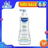 Mustela Gel tắm gội Gentle Cleansing Gel 500ML