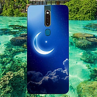 Ốp điện thoại dành cho máy Oppo F11 Pro - Trăng khuyết MS ADFTU009