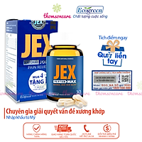 Viên uống bổ khớp Jex Max - Có tem tích điểm - Tái tạo sụn chứa Peptan, Chondroitin và Collagen