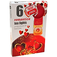 Hộp 6 nến thơm Tea lights Admit Romantica ADM1485 (Hương lãng mạn)